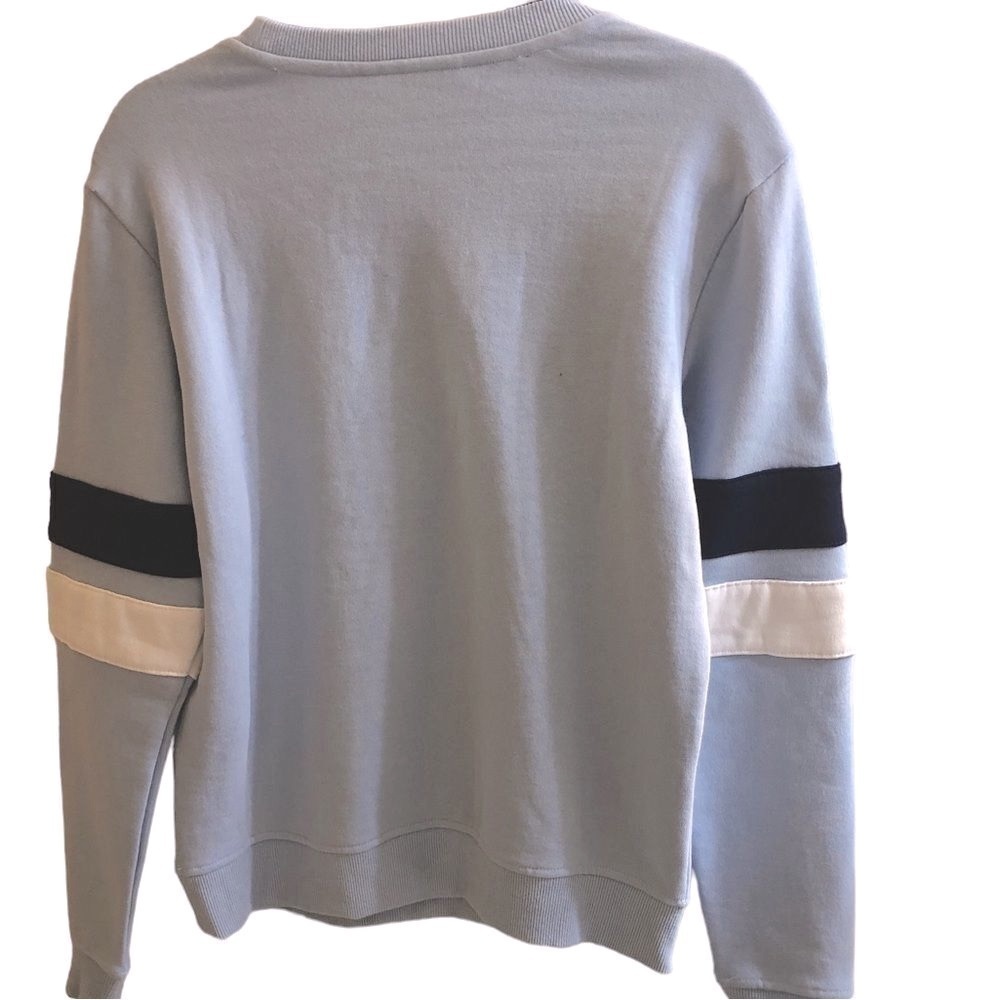 NWT! FILA Light Blue Crewneck Sweatshirt Size Small - Picture 3 of 6